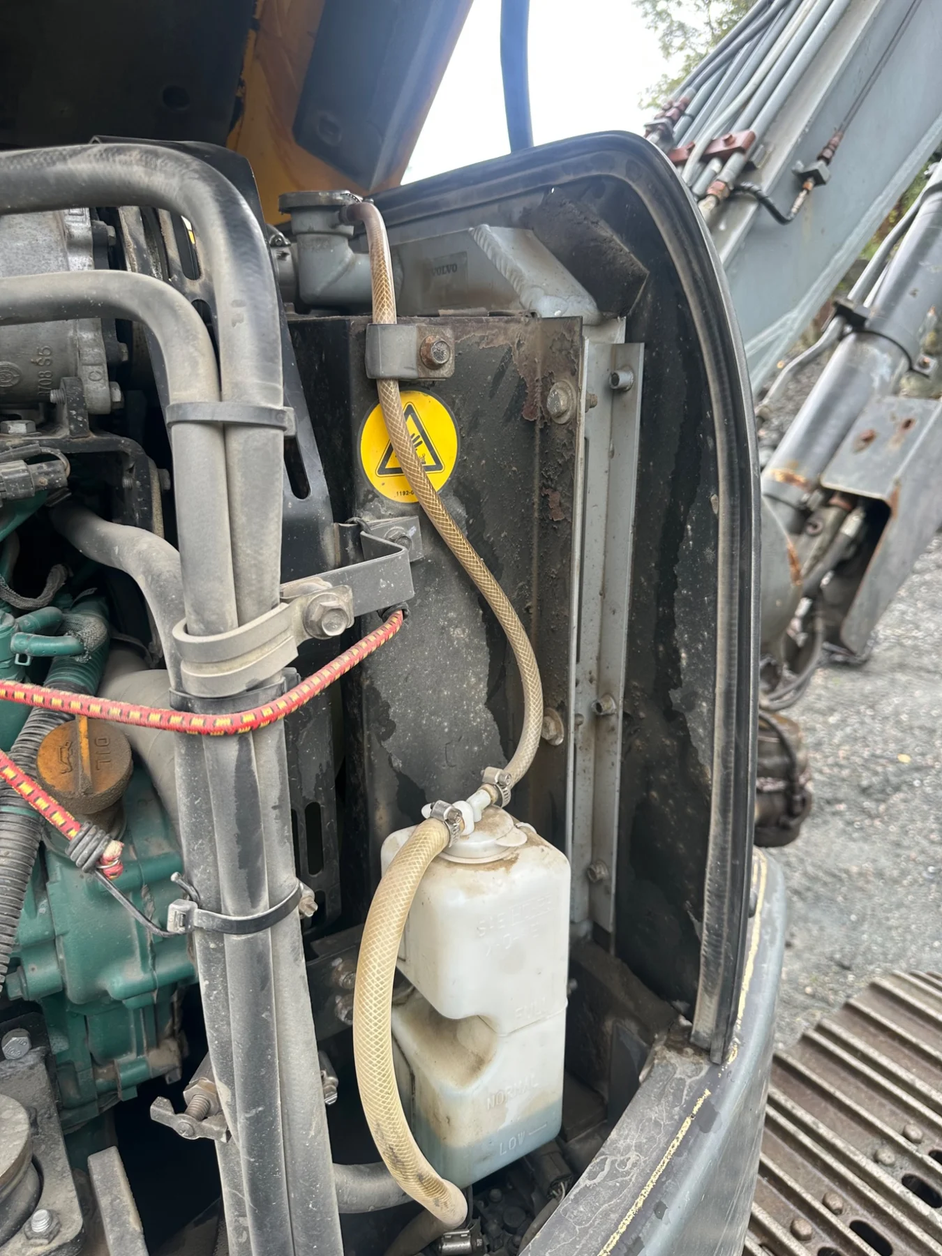 Detalj fra motorrommet